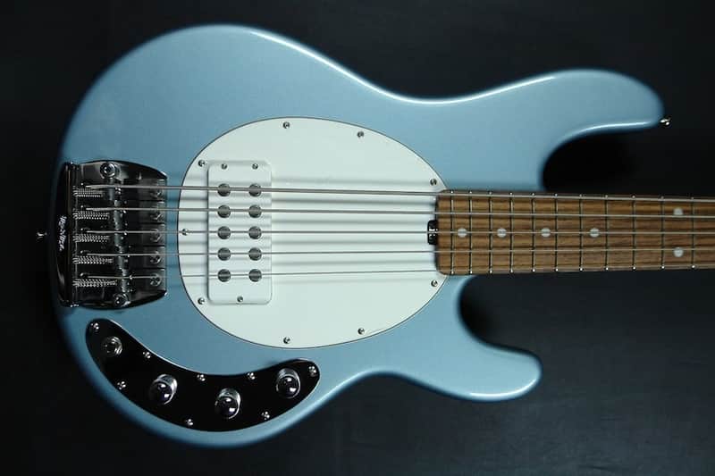 Ernie Ball/Musicman Stingray Classic 5  Light Metallic Blue image 1