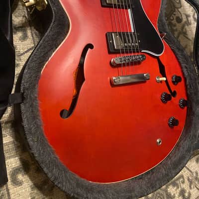 Gibson ES-335 Dot 2006 - 2014 - Satin Red image 1