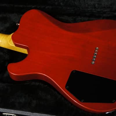 Knaggs Guitars Choptank Hollowbody in Lemon Cherry Burst with 15th Ann Navajo Sun Package image 10