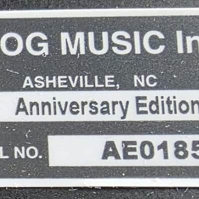 Moog MiniMoog Voyager Electric Blue ANNIVERSARY Edition 44-Key Monophonic Synthesizer 2006 - 2015 - Black Cabinet image 3