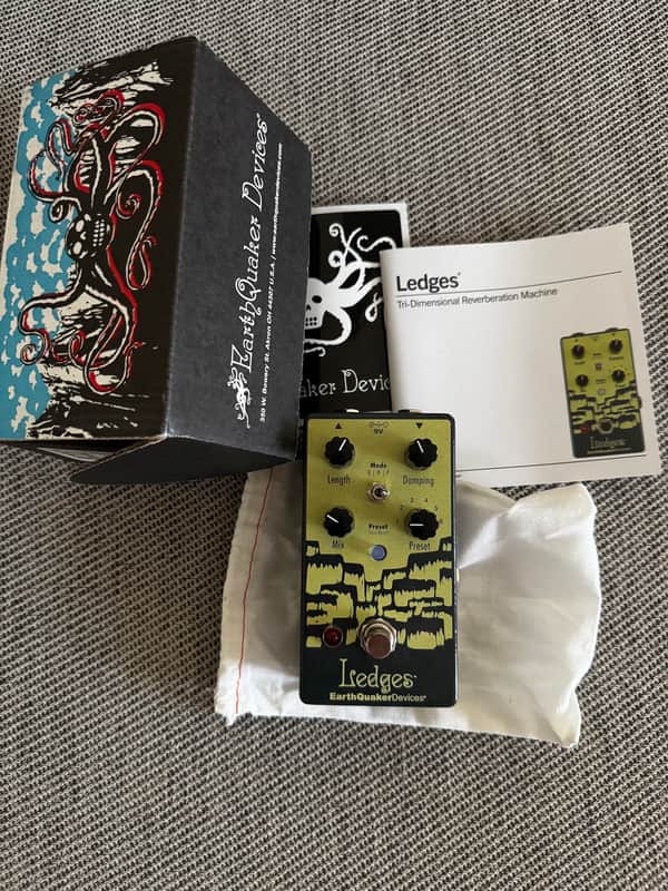 EarthQuaker Devices Ledges Tri-Dimensional Reverb image 1