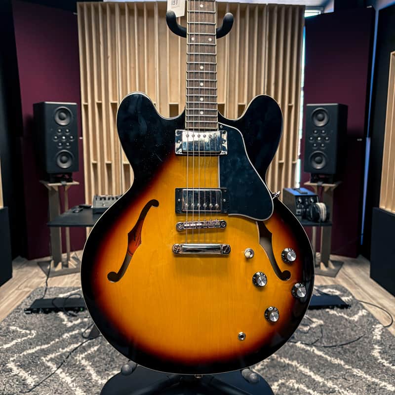 Epiphone ES-335 Inspired by Gibson-Sunburst image 1