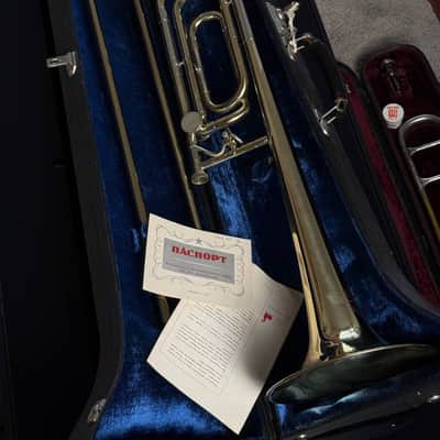 Vintage B&S De Luxe Trombone Model 3059 - Markneukirchen 1984 image 11