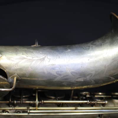 A Vintage 1927 King by H.N. White Tenor Saxophone Really Nice Horn with No Case #10 S image 5