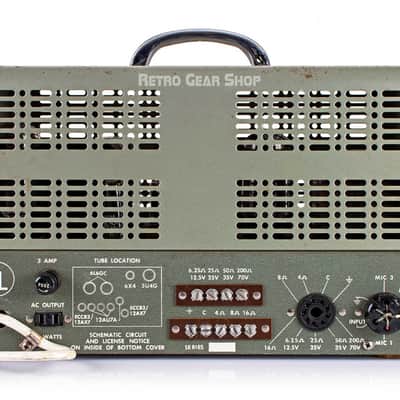 Stromberg Carlson AU 57 Tube Amplifier Head Mic Preamp Vintage Rare Analog AU57 image 3