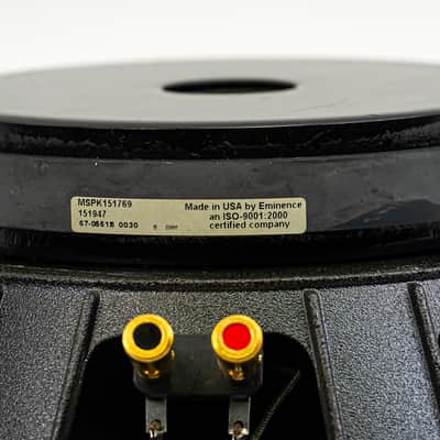 Eminence 15” Professional Audio Speaker – Made in USA | MSPK151769 / 151947 image 3