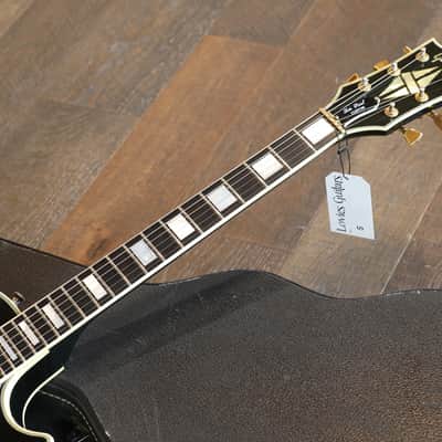 1976 Gibson Les Paul Custom 3-Pickup Black Beauty Electric Guitar Black Ebony + HSC image 7