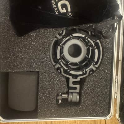 AKG C414 XLII Large Diaphragm Multipattern Condenser Microphone 2010s - Black image 6