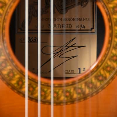 Jose Ramirez 1A (1974) classical guitar, Brazilian rosewood, 664mm/54mm image 7