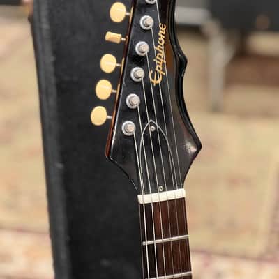 1966 Epiphone Olympic Double with Maestro Vibrola - Cherry image 4