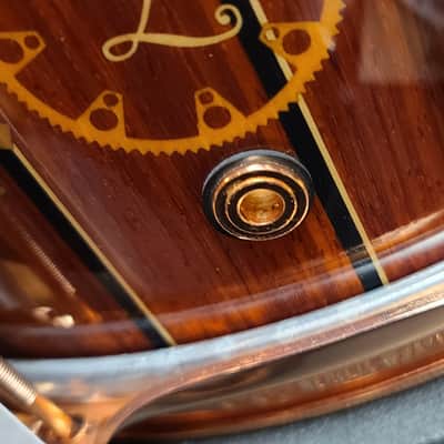 DW Neil Peart 6.5”x14” TIME MACHINE ICON Snare Drum No.198/250 BONUS TM Display Head !!! image 12