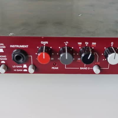 TL Audio EQ-3012 Crimson Parametric Equaliser + D.I. image 4