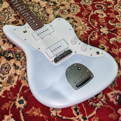 *NEW IN BOX* 2026 Fender Japan Hybrid II Collection Jazzmaster Misty Satin Blue Mist, MIJ JD26 image 9