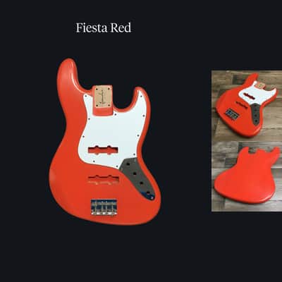 Made to Order - FRANCHIN Uranius bass body Relic Aged 100% Nitro Lacquer (Sunburst/ Black/ White/ Blue/ Green/ Yellow/ Red/ Pink/ Burgundy/ Purple/ Gold/ Silver, etc.) Basswood Poplar Jazz-Bass Style Made in Italy image 8