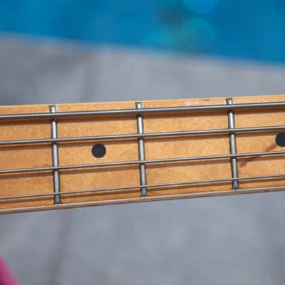 Classic 1983 Fender Jazz Bass 3-Bolt with Ash Body & Bound Maple Fretboard - Sienna Burst Finish - Made in the USA - Vintage Dimarzio PU's! - Pro Set Up w Perfect Frets/Action/Intonation! image 9