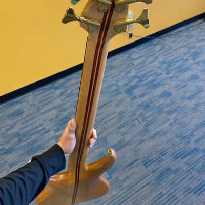 Padulla 5 String Thunder Bass Guitar 1990's Multi-wood image 9