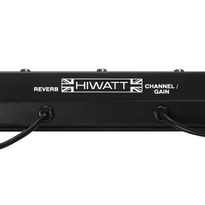 Hiwatt FS301 3-Button Footswitch for Channel/Gain/Reverb Control, 16ft Cable, 9.45 x 2.76 x 7.28 Inches image 2