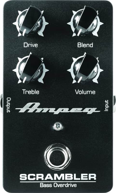 Ampeg Scrambler Overdrive Bass Effects Pedal image 1