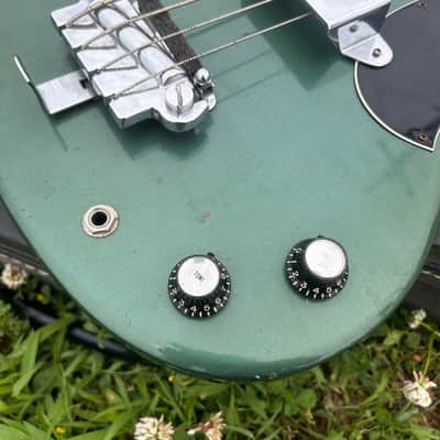 Vintage 1965 Gibson EB-0 Original Pelham Blue Finish w/ OHSC image 16