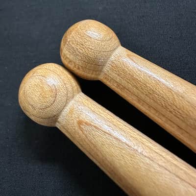 VINTAGE Ludwig PLS Marching Snare Drum Sticks, 1970s Blue Ink Label -EXCELLENT image 8