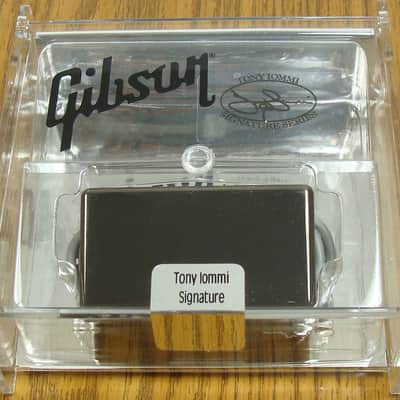 ~ Gibson Tony Iommi Humbucker PICKUP BLACK Chrome Guitar USA Les Paul SG image 1