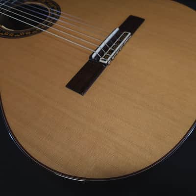 New Jose Ramirez Cedar Estudio 140 CWE Acoustic Electric Classical Nylon String Guitar w/ Logo'd Hard Case image 11