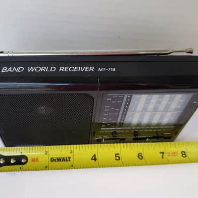 Vintage International 12 Band World Receiver Radio High Sensitivity MT-718 image 11