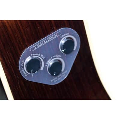 Yamaha LL-TA TransAcoustic Dreadnought Acoustic-Electric Guitar w/ Reverb and Chorus - Vintage Tint image 6