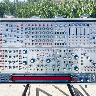 Buchla Tiptop 200t series with BPNYC ZERO Halliburton Eurorack Modular Travel Case 7U #2 image 1