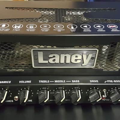 Laney IronHeart 15W tube amp combination 2010's - Black image 3