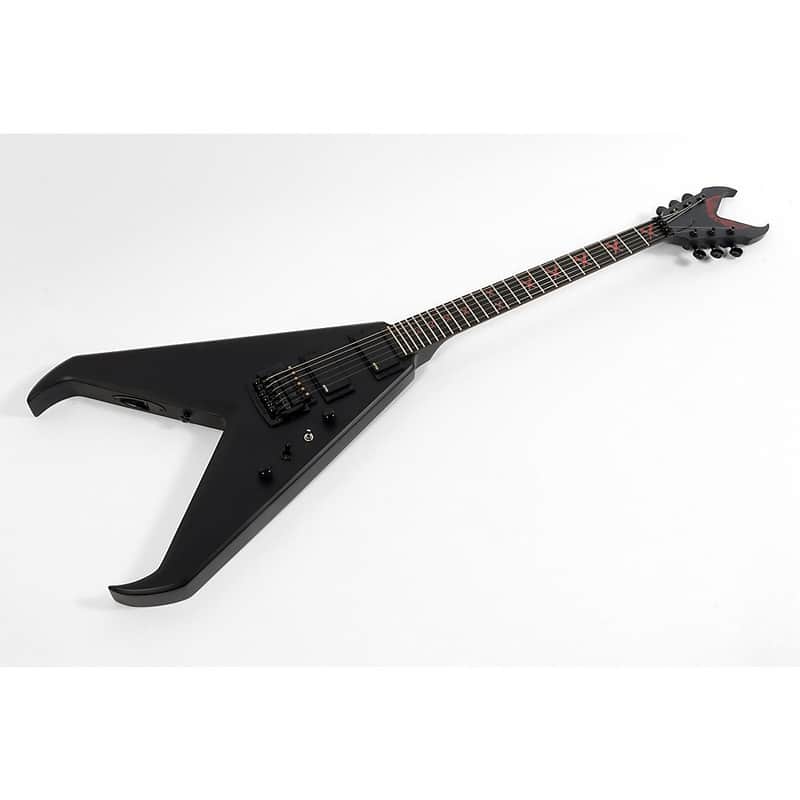 Dean Kerry King V Signature Electric Guitar - Regular Black Satin image 1