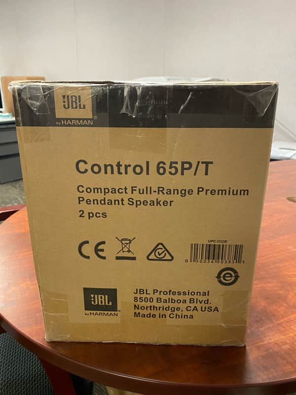JBL Control 65P/T Black - Pair imagen 1