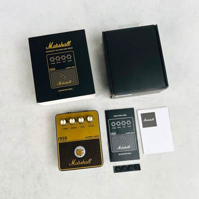 Marshall 1959 Super Lead Overdrive Pedal - Black / Gold image 7