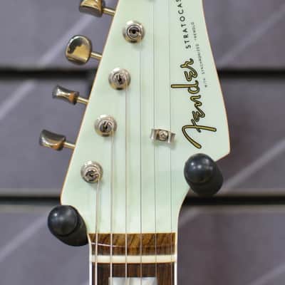 Fender Artist Kenny Wayne Shepherd Stratocaster Transparent Faded Sonic Blue Electric Guitar Case image 4