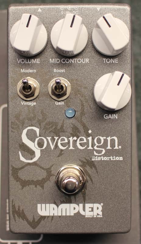 Wampler Sovereign Distortion Guitar Effects Pedal image 1