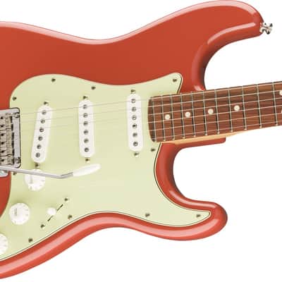 Fender Limited Edition Player Stratocaster Electric Guitar, Pau Ferro Fingerboard, Fiesta Red image 3