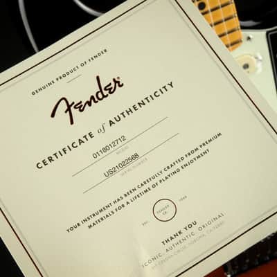 Fender American Ultra Stratocaster, Maple - Ultraburst/NOS image 18
