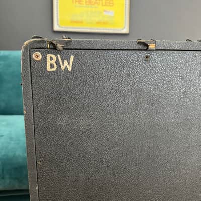 Vintage 1971 Marshall 4x10 Guitar Amplifier Speaker Cabinet Celestion 9384 1970s image 13