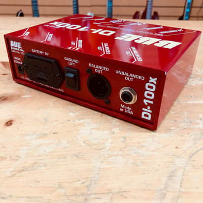 BBE DI-100X Active Direct Inject Box w/ Sonic Maximizer image 4