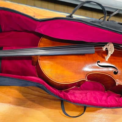 Cello - Schroeder Full-size 4/4, Model #200, excellent condition, Spruce top/Maple back & sides, with Bow, Bag, Stand and Rosin included. image 13