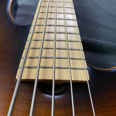 Roscoe Century Standard 2014 Tobacco Sunburst over Flame Maple image 3