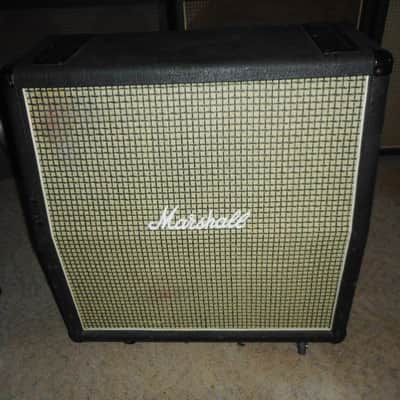 Marshall Model 1982A 100-Watt 16ohm 4x12 Slant Cabinet 1970s - Black/Checker board Grill image 1
