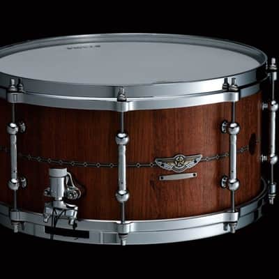 Tama Star Reserve Stave Jatoba Snare Drum 14x7 Oiled Natural image 7
