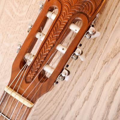 1978 Giannini AWN-61 Vintage Nylon String Classical Guitar, Spruce & Rosewood image 4
