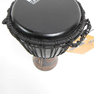 Toca 8" Black Mamba Rope Tuned Djembe w/ Deluxe Bag image 2