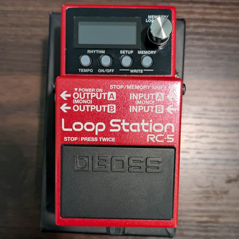 Boss RC-5 Loop Station 2020 - Present - Red image 1