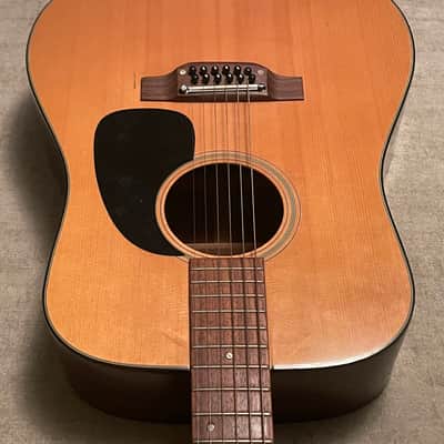 1970’s Elger Custom Built 12 Acoustic Dreadnought Guitar MIJ Japan True Lawsuit Ibanez image 4