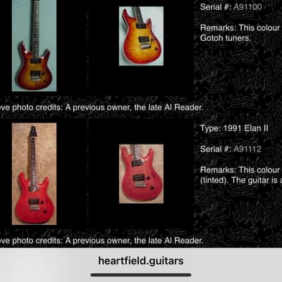 Heartfield Elan ii 1990 - Amber 720 image 11