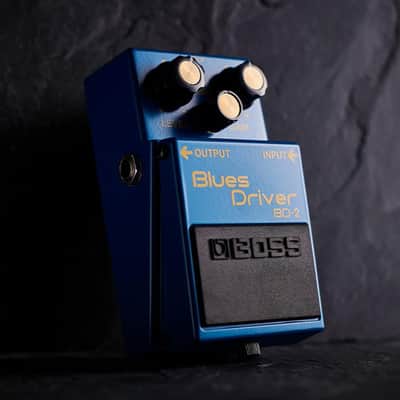 Boss BD-2 Blues Driver Guitar Effects Pedal Bundle with Boss DS-1 Distortion Pedal, 2 Strukture 6" Right Angle Patch Cables, 12 Guitar Picks & Polishing Cloth – Classic Tone & Versatility image 4