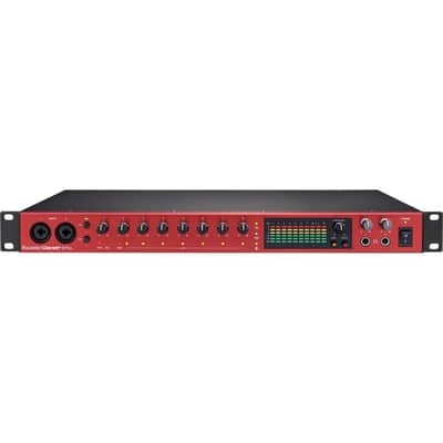 Focusrite Clarett+ 8Pre Rackmount 18-In / 20-Out Audio Interface - (B-Stock) image 3